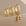 B, Ouro, Branco, 3pcs