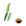 3 polegadas Verde