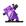 Freio dianteiro roxo