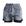 1 peça de shorts cinza