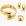 Kit com 3 dourado
