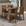 Rustic/Crema/Bege Marrom