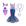 7pcs roxo