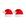 Vermelho, 2pcs