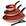 Bege rotoprint, Vermelho