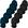 5 pretas / 5 azul marinho
