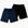 Preto, Azul marinho, Liso