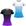 Roxo preto, Azul branco