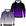 Preto cinza, Preto roxo