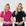 Preto, Fucsia