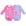 Dino baby rosa f115, Sereia skin f118