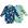 Dino game marinho m134, Peixes azul claro m128