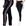 Preto animal print, Preto listra branca
