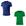 Azul marinho, Verde bandeira