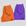 Laranja, Roxo