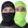 Preto e Verde Fluor