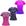 Joy, Conect, Rosa azul