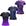 Preto roxo, Gin, Holi
