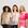 Bege, Branco, Pink