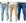 Jeans claro rasgado, Bege, Jeans