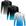 Black, Preto azul, Azul branco