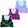 Croc, Joy, Azul lilas