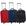Vermelho, Azul, Preto