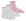 Rosa bebe branco multicolor
