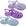 Lilas roxo glitter