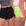 Preto neon rosa pink