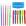 5 CANETAS+ 6 MARCA TEXTO NEON