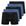 Preto e azul stone
