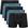 Preto e azul