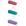 CORAL+ ROXO + VERDE