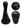 Coifa Preto C/Aro Preto