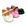 Branco, Rosa bale, Preto