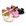 Branco, Rosa bale, Preto
