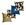 liso azul e bege