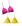 Amarelo, Rosa magenta