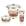 Dulce Cocina Bege Bolinha