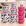 BRANCO TAMPA ROSA + 4 POTES