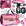 PINK BLACK TRANSPARENTE ENFERMAGEM P.A MED