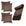 COLMEIA 16 - CAPAS MARROM CHOCOLATE LISO