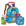 Gp24627l, Mochila, Lancheira, Galinha pintadinha