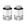 Branco, 2pcs