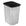 Lixeira INOX - (SEM TAMPA)