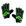 Preto, Verde