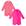 Floral neon f146, Estrela do mar pink f148