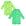 Praia verde neon m125, Dinos verde m127