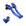 1 conjunto azul